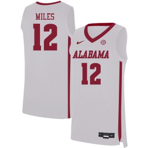 Mens Alabama Crimson Tide Darius Miles #12 University Crimson Jerseys  146229-670