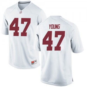 Alabama Crimson Tide Jersey Bryce Young #9 NCAA College Football Game White